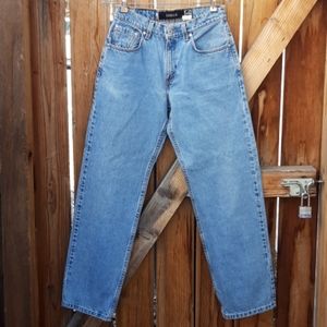 Levi's vintage silver tab high rise mom jeans